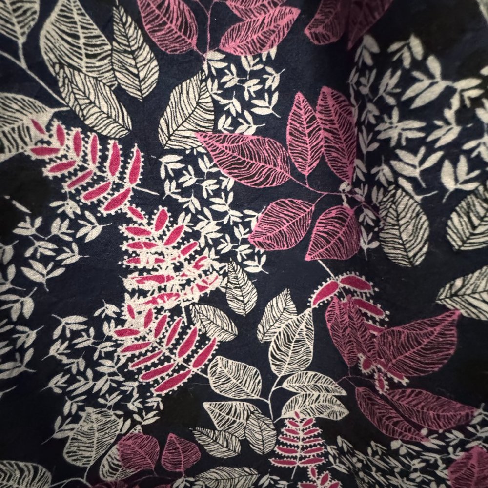 Loft size XSP long sleeve floral shirt - Picture 4 of 6